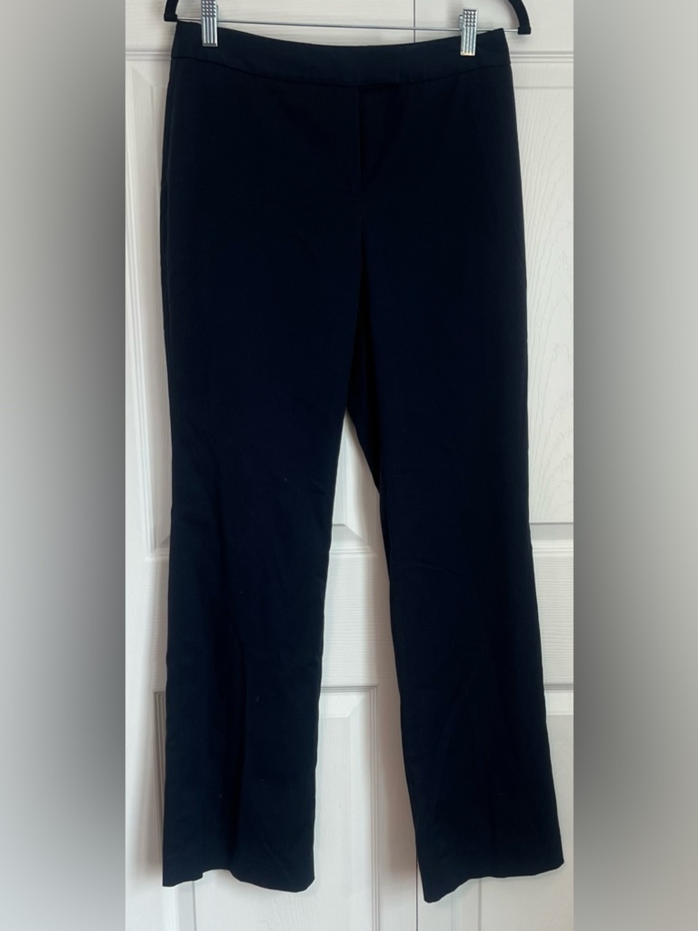 Women's Jones New York Navy Stretch Slacks (Size 4)